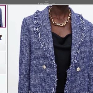 Zara Basic Tweed Jacket